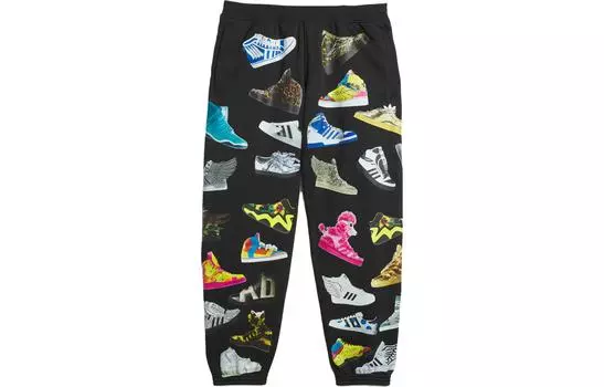 Трикотажные спортивные штаны унисекс Adidas Originals, цвет Black