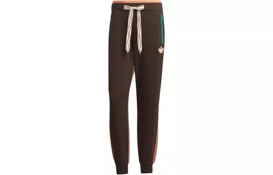Трикотажные спортивные штаны унисекс Adidas Originals, цвет Brown
