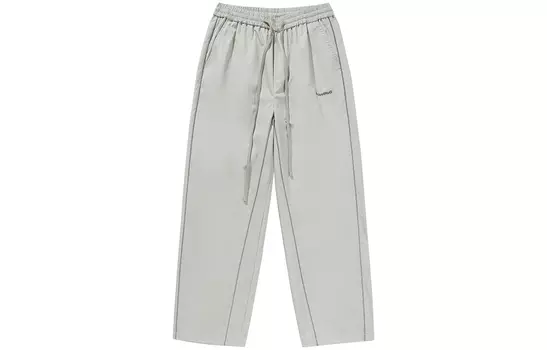 Трикотажные спортивные штаны унисекс BJHG, Porcelain Gray White