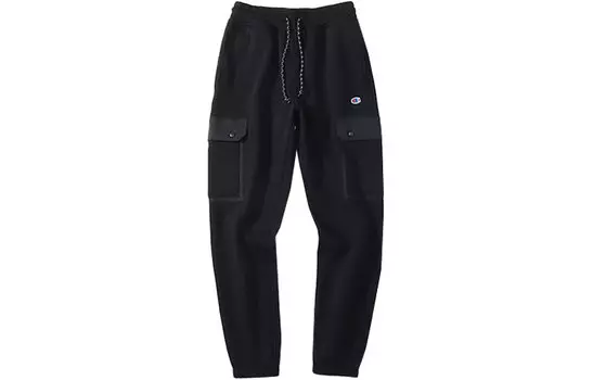 Трикотажные спортивные штаны унисекс Champion, цвет Black