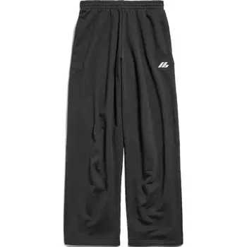 Трикотажные спортивные штаны унисекс черные Balenciaga, черный