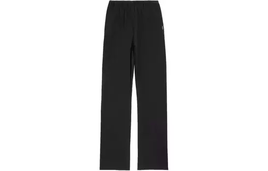 Трикотажные спортивные штаны унисекс черные Balenciaga, черный