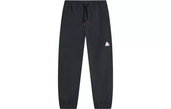 Трикотажные спортивные штаны унисекс черные Lining, черный
