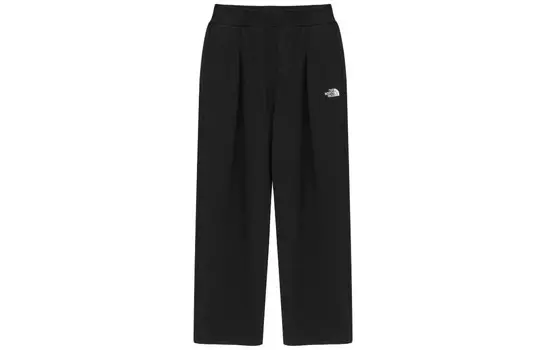 Трикотажные спортивные штаны унисекс черные The North Face, черный