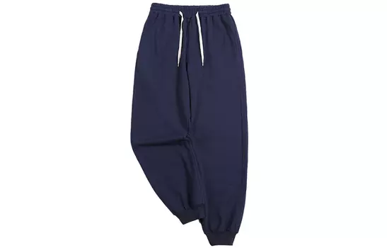 Трикотажные спортивные штаны унисекс COUNTRY MOMENT, Темно-синий (на флисовой подкладке)