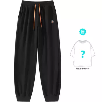 Трикотажные спортивные штаны унисекс Doraemon, Черный