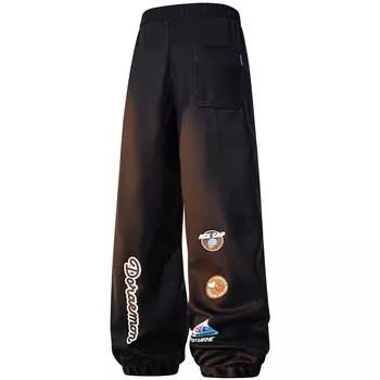 Трикотажные спортивные штаны унисекс Doraemon, Светло-серый