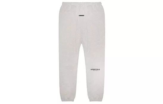 Трикотажные спортивные штаны унисекс Fear of God Essentials, Темная овсянка