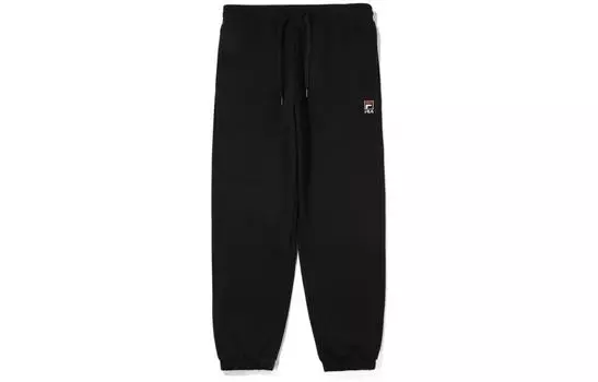 Трикотажные спортивные штаны унисекс FILA, цвет Black