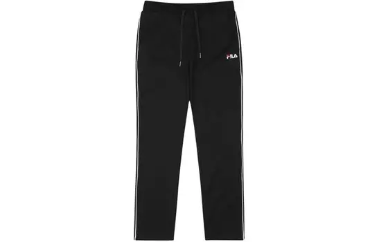 Трикотажные спортивные штаны унисекс FILA, цвет Black