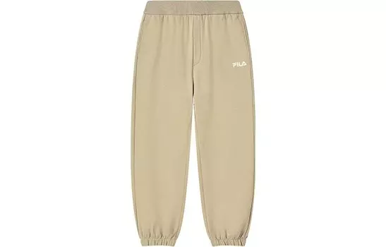 Трикотажные спортивные штаны унисекс хаки Fila, хаки