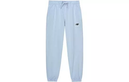 Трикотажные спортивные штаны унисекс New Balance, цвет Blue
