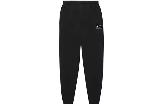 Трикотажные спортивные штаны унисекс Nike, цвет Black