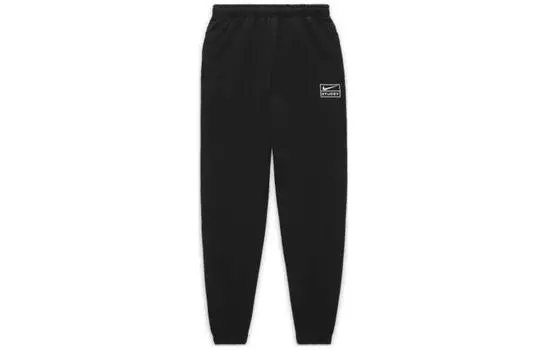 Трикотажные спортивные штаны унисекс Nike, цвет Black