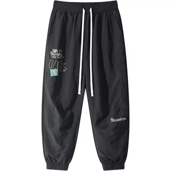 Трикотажные спортивные штаны унисекс Paddington Bears, Серый (на флисовой подкладке)