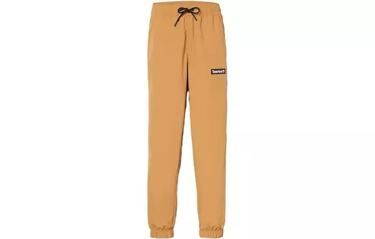 Трикотажные спортивные штаны унисекс пшеничного цвета Timberland, цвет Wheat