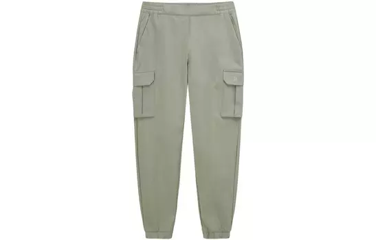 Трикотажные спортивные штаны унисекс пыльно-зеленый The North Face, зеленый