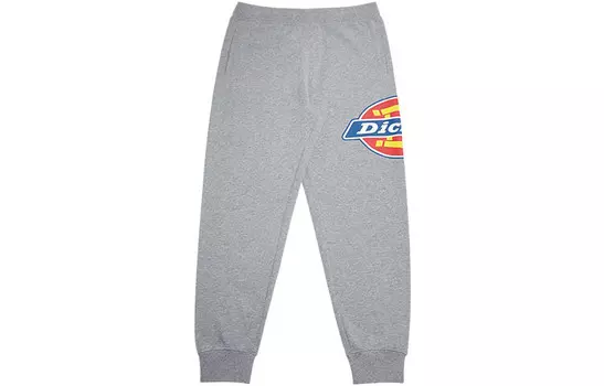 Трикотажные спортивные штаны унисекс среднего размера с пепельным оперением Dickies, серый