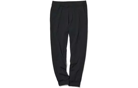 Трикотажные спортивные штаны унисекс Starry Black Uniqlo, черный