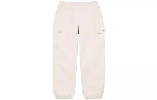 Трикотажные спортивные штаны унисекс Supreme, цвет Beige