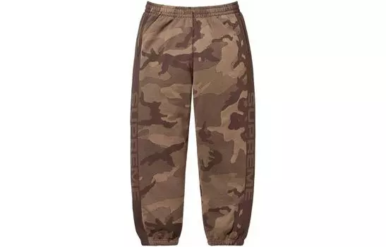 Штаны спортивные Supreme, черный / темно-серый