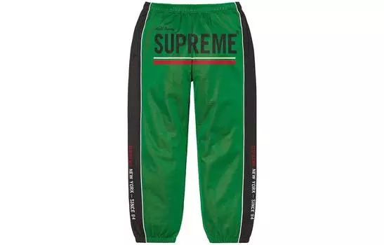 Штаны спортивные Supreme World Famous Jacquard, черный