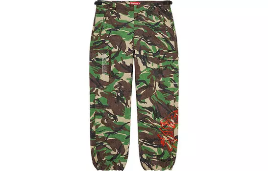 Штаны спортивные Supreme, камуфляжный