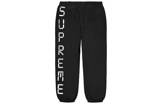 Трикотажные спортивные штаны унисекс Supreme, красный
