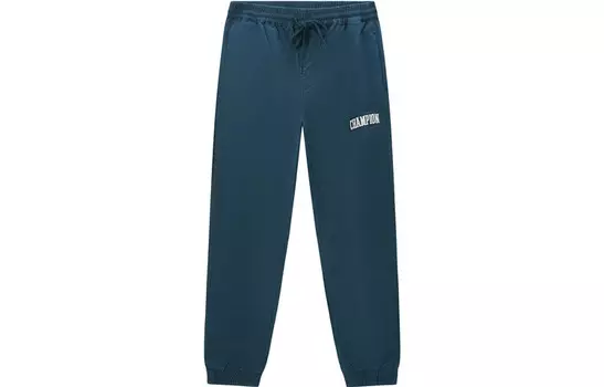 Трикотажные спортивные штаны унисекс темно-синие Champion, темно-синий