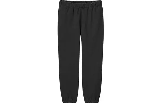 Трикотажные спортивные штаны унисекс UNIQLO, цвет Black
