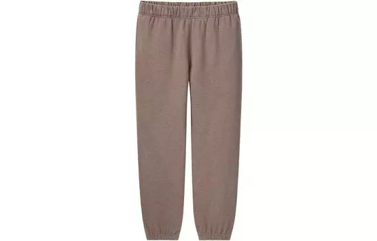 Трикотажные спортивные штаны унисекс UNIQLO, цвет Brown