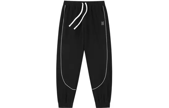 Трикотажные спортивные штаны унисекс VEIDOORN, Ветер черный