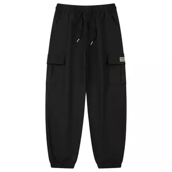 Трикотажные спортивные штаны унисекс WARRIOR, Черный