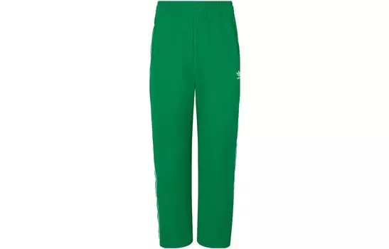Трикотажные спортивные штаны унисекс зеленые Adidas Originals, зеленый