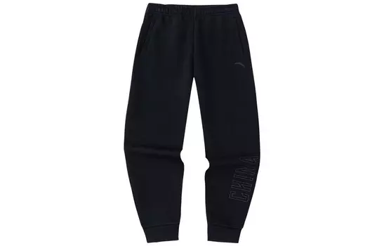 Трикотажные спортивные штаны Variety Training Collection для мужчин, черные Anta, черный
