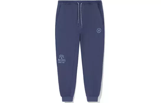 Трикотажные спортивные штаны Wade Collection для мужчин, средний цвет индиго Lining, индиго