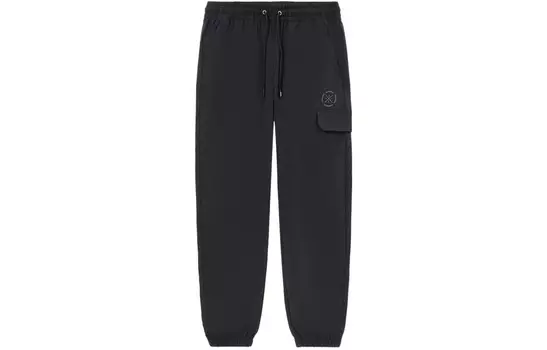 Трикотажные спортивные штаны Wade Collection для мужчин Lining, черный