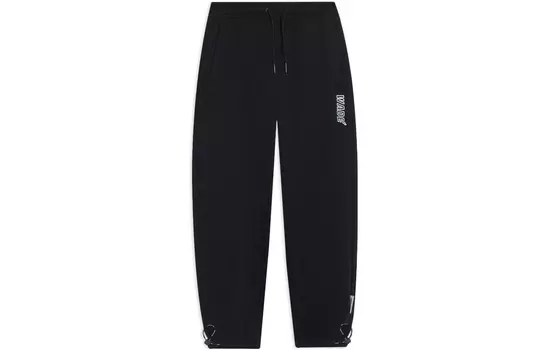 Трикотажные спортивные штаны Wade Collection, унисекс, черные Lining, черный