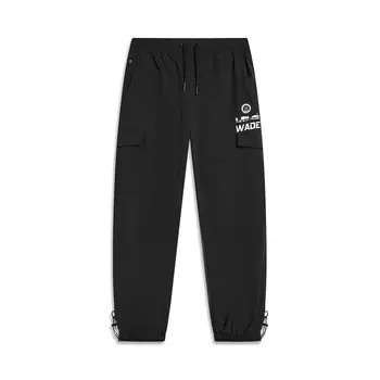Трикотажные спортивные штаны Wade Collection, унисекс, черные Lining, черный