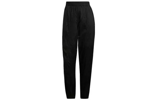 Трикотажные спортивные штаны женские черные Adidas Originals