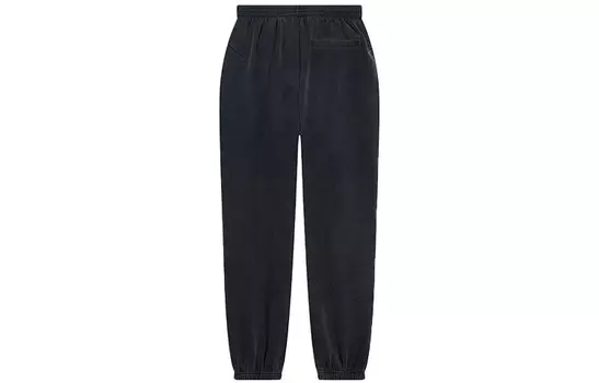 Трикотажные спортивные штаны женские черные Balenciaga