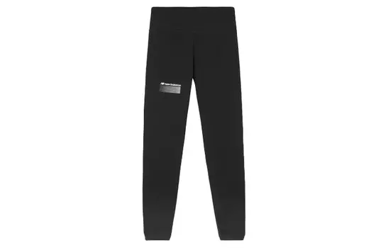 Трикотажные спортивные штаны женские черные New Balance