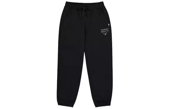Трикотажные спортивные штаны женские черные New Balance