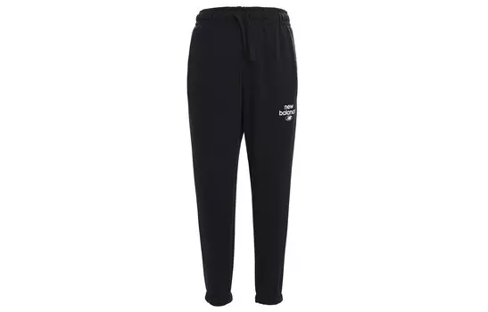 Трикотажные спортивные штаны женские черные New Balance