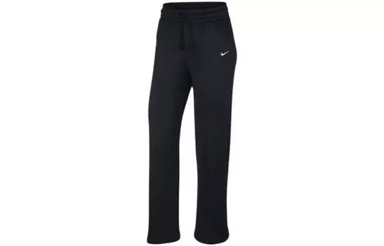 Трикотажные спортивные штаны женские черные Nike