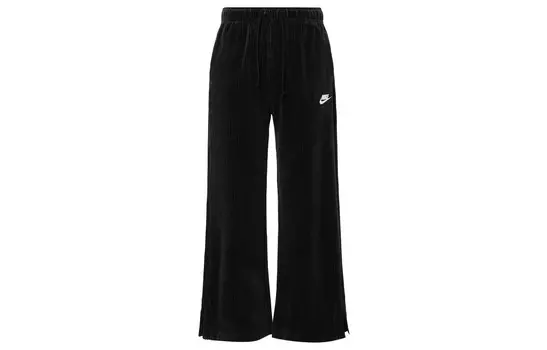 Трикотажные спортивные штаны женские черные Nike