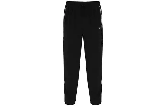 Трикотажные спортивные штаны женские черные Nike