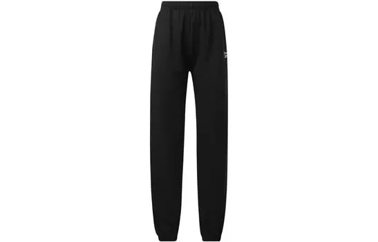 Трикотажные спортивные штаны женские черные Reebok