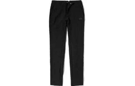 Трикотажные спортивные штаны женские черные The North Face