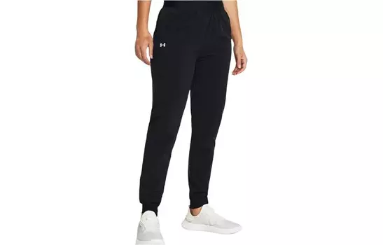 Трикотажные спортивные штаны женские черные Under Armour